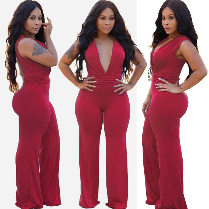 Suvine seksikas jumpsuit rompers naiste body Suures suuruses kombinesoonid naiste riiete klubi komplektidele