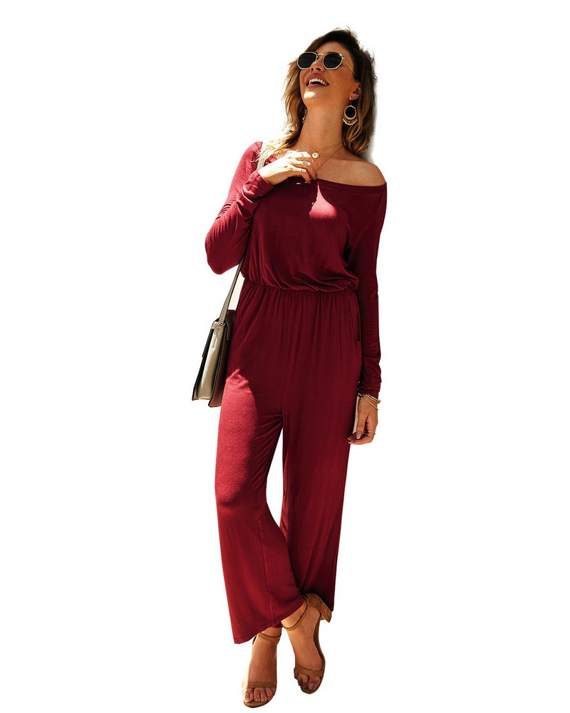 pavasario ruduo Moterų mados kombinezonas Romper juodas Asimetriškas kišeninis Beach Bodycon suvarstomas moteriškas kombinezonas solidus kombinezonas