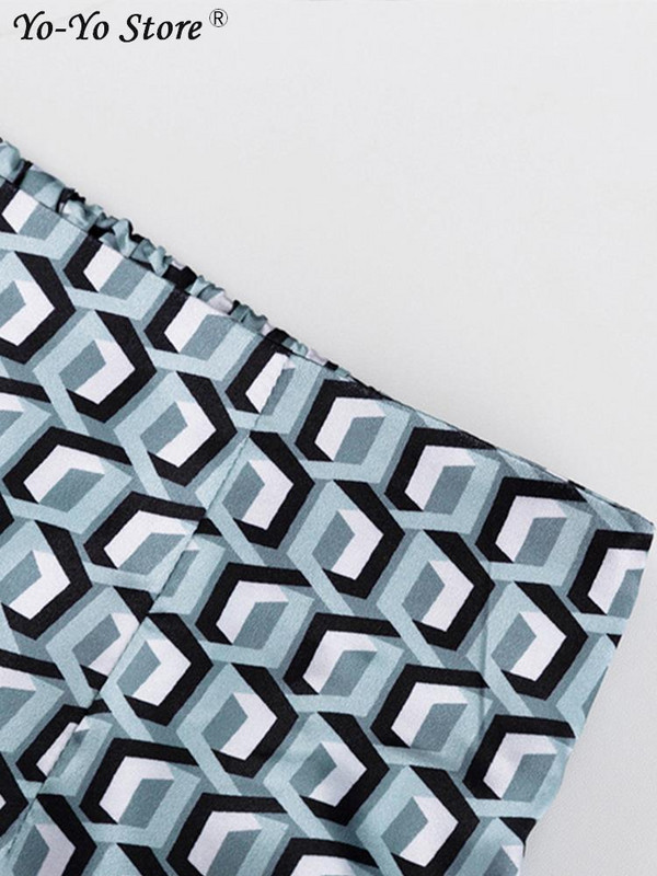 Módne saká s dlhým rukávom, dvojdielne súpravy, voľný top, priliehavé nohavice s potlačou, dámske outfity, nové streetwear nohavicové obleky s ceruzkou