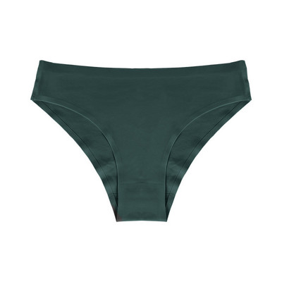 Chiloți de damă, sexy, fără sudură, din mătase de gheață, cu talie joasă, lenjerie de corp solidă, comodă, invizibilă, bikini, chiloți