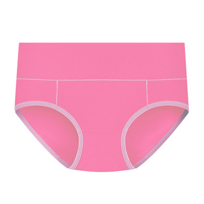 Chiloți din bumbac de dimensiuni plus mari, pentru femei, confortabili, cu talie mijlocie, chiloți respirabili, de culoare uni, lenjerie intimă elastică pentru doamne M-5XL