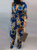 Γυναικεία Ολόσωμη φόρμα με κορδόνια με κορδόνι με βαθύ λαιμόκοψη, One Piece, άνοιξη, φθινόπωρο, γυναικείες φόρμες 2022 Fashion Lady Jumpsuits Streetwear