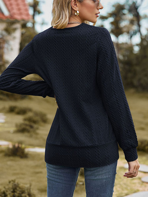 Jesen Zima Elegantna ženska majica kratkih rukava Modne majice dugih rukava s četvrtastim ovratnikom Ležerna široka ružičasta majica kratkih rukava Novi dolasci 2023.