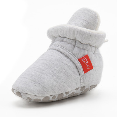 Čarape za novorođenčad Cipele Dječaci Djevojčice Star Toddler First Walker Cipelice Pamučne udobne mekane protuklizne tople cipele za dojenčad