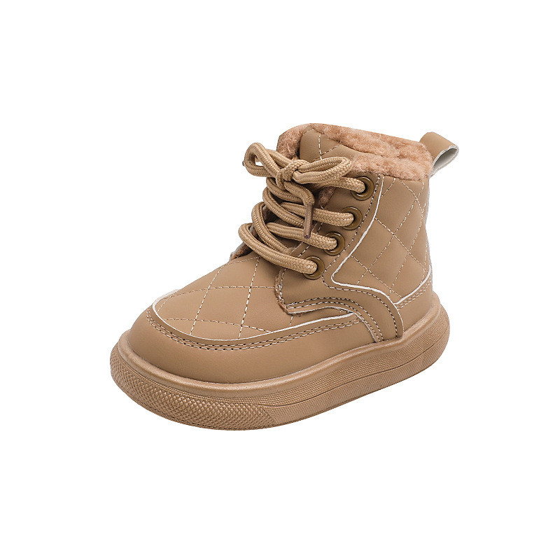 Nové detské snehové čižmy pre chlapcov a dievčatá 2024 Zimné teplé nepremokavé detské bavlnené topánky Tenisky Detské protišmykové členkové snehové čižmy