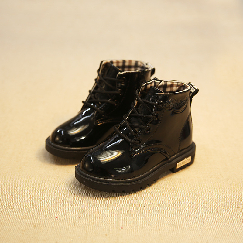 Nove zimske dječje tople čizme Lakirane cipele Vodootporne čizme za plimu Dječje cipele Dječje djevojčice Dječaci Gumene tenisice Čizme za snijeg