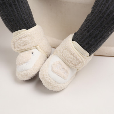 2022 Winter Snow Baby Boots Πολλαπλά χρώματα Μπάλες ζεστού χνούδι Εσωτερική κολλοειδής σόλα σωματιδίων Βρεφικά παπούτσια για νεογέννητα νήπια