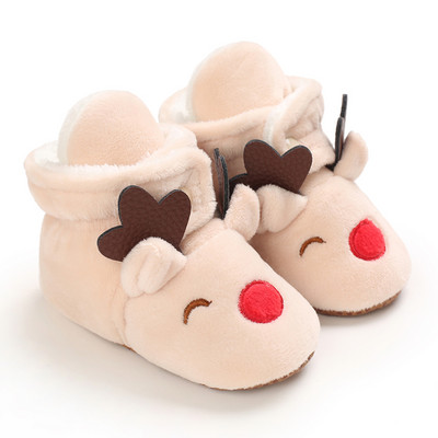 2022 Winter Snow Baby Boots Πολλαπλά χρώματα Μπάλες ζεστού χνούδι Εσωτερική κολλοειδής σόλα σωματιδίων Βρεφικά παπούτσια για νεογέννητα νήπια