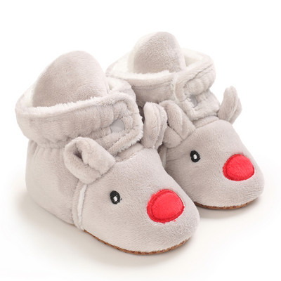 2022 Winter Snow Baby Boots Πολλαπλά χρώματα Μπάλες ζεστού χνούδι Εσωτερική κολλοειδής σόλα σωματιδίων Βρεφικά παπούτσια για νεογέννητα νήπια