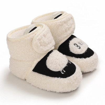 2022 Winter Snow Baby Boots Πολλαπλά χρώματα Μπάλες ζεστού χνούδι Εσωτερική κολλοειδής σόλα σωματιδίων Βρεφικά παπούτσια για νεογέννητα νήπια