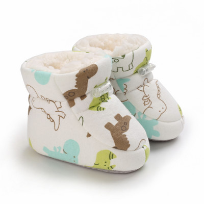 2022 Winter Snow Baby Boots Πολλαπλά χρώματα Μπάλες ζεστού χνούδι Εσωτερική κολλοειδής σόλα σωματιδίων Βρεφικά παπούτσια για νεογέννητα νήπια