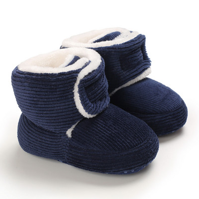 2022 Winter Snow Baby Boots Πολλαπλά χρώματα Μπάλες ζεστού χνούδι Εσωτερική κολλοειδής σόλα σωματιδίων Βρεφικά παπούτσια για νεογέννητα νήπια
