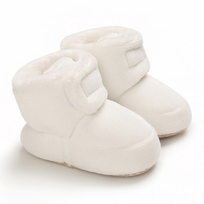 2022 Winter Snow Baby Boots Πολλαπλά χρώματα Μπάλες ζεστού χνούδι Εσωτερική κολλοειδής σόλα σωματιδίων Βρεφικά παπούτσια για νεογέννητα νήπια