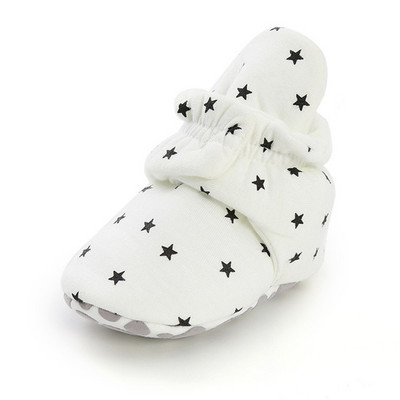 Dječje cipele za novorođenčad, dječake, djevojčice Pruge na pruge, prve čizme za hodanje, pamučne udobne mekane tople čizme za dojenčad protiv klizanja