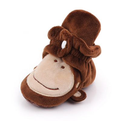 Dječje cipele za novorođenčad, dječake, djevojčice Pruge na pruge, prve čizme za hodanje, pamučne udobne mekane tople čizme za dojenčad protiv klizanja