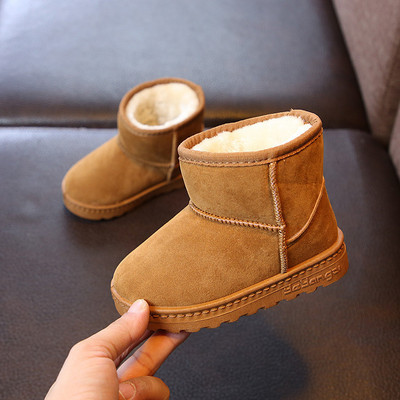 Модни детски ежедневни обувки Момичета Момчета Памучни ботуши за сняг Топли детски ботуши Момче Зимни памучни обувки Маратонки ботинки мартин