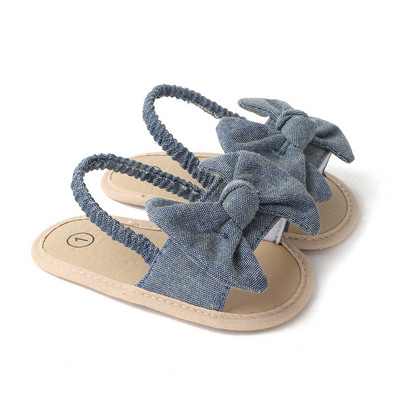 Detské dievčenské topánky, balerínky pre batoľatá, prémiové mäkké gumené podrážky s protišmykovou letnou kvetinovou čipkou, prvé chodítko