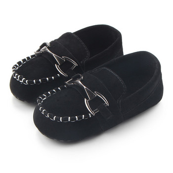 Бебешки обувки за момче за 0-18M Ежедневни обувки за новородени бебета Мокасини за малки деца Обувки с памучна мека подметка Бебешки мокасини