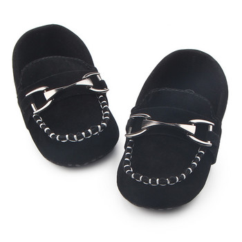 Бебешки обувки за момче за 0-18M Ежедневни обувки за новородени бебета Мокасини за малки деца Обувки с памучна мека подметка Бебешки мокасини
