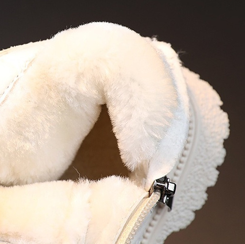 Gumene čizme za djecu Dječaci Čizme za plimu Jesen Zima Tople pamučne gležnjače za vrtić Djevojčice Dječje čizme s dvostrukim patentnim zatvaračem Novo