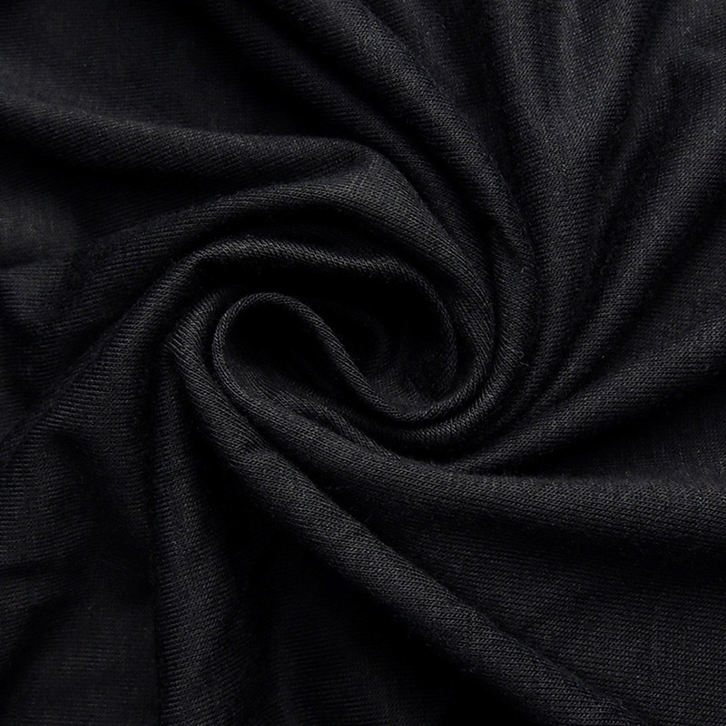 Yitonglian, tricou cu mâneci 3/4 din bumbac, la modă pentru femei, mozaic leopard, tunică solidă, topuri cu gât rotund, tricou pentru femei H408