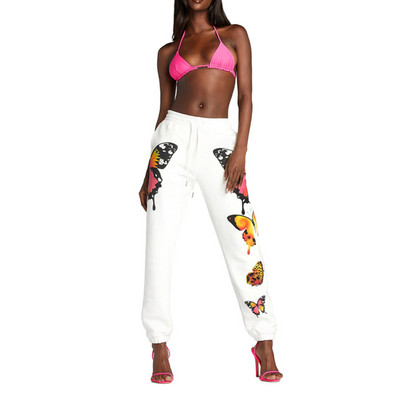 Komplet od 2 komada Sportsko odijelo za žene, Hoodies s patentnim zatvaračem, Kaputi, Hlače, Jesen Zima Ulična Ženska odjeća