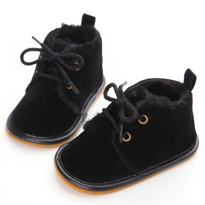 Νέα Snow Baby Booties Παπούτσια Boy Boy Girl Παπούτσια Κούνιας Χειμώνας Ζεστή Βαμβακερή Αντιολισθητική Σόλα Νεογέννητα νήπια First Walkers Παπούτσια