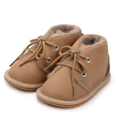Νέα Snow Baby Booties Παπούτσια Boy Boy Girl Παπούτσια Κούνιας Χειμώνας Ζεστή Βαμβακερή Αντιολισθητική Σόλα Νεογέννητα νήπια First Walkers Παπούτσια