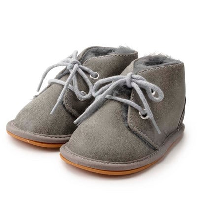 Νέα Snow Baby Booties Παπούτσια Boy Boy Girl Παπούτσια Κούνιας Χειμώνας Ζεστή Βαμβακερή Αντιολισθητική Σόλα Νεογέννητα νήπια First Walkers Παπούτσια