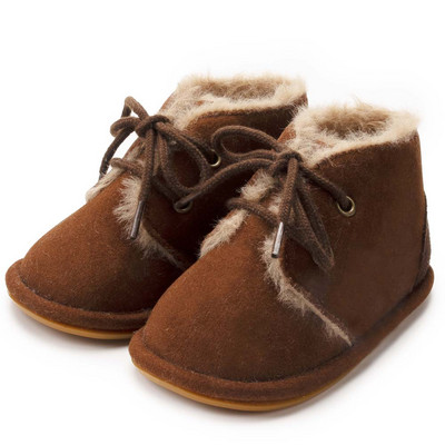Νέα Snow Baby Booties Παπούτσια Boy Boy Girl Παπούτσια Κούνιας Χειμώνας Ζεστή Βαμβακερή Αντιολισθητική Σόλα Νεογέννητα νήπια First Walkers Παπούτσια