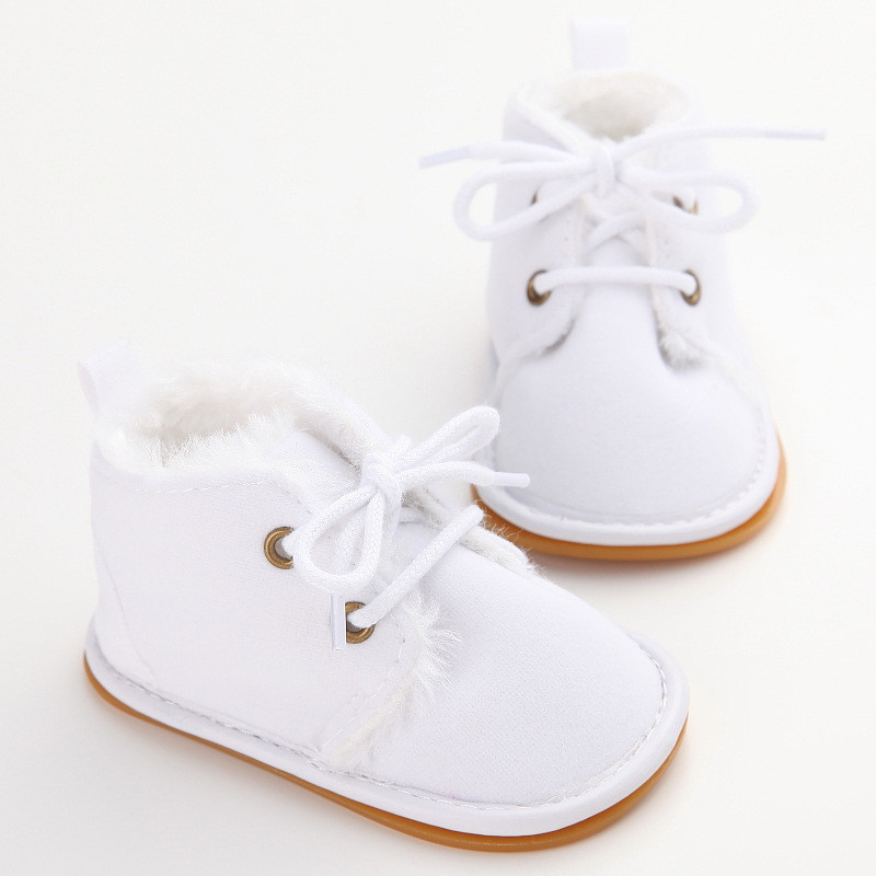 Νέα Snow Baby Booties Παπούτσια Boy Boy Girl Παπούτσια Κούνιας Χειμώνας Ζεστή Βαμβακερή Αντιολισθητική Σόλα Νεογέννητα νήπια First Walkers Παπούτσια