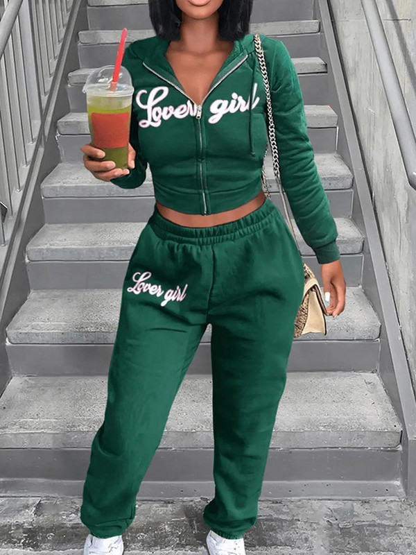 Ženska trenirka od baršuna, 2 komada, vintage kardigan sa šeširom i dugim ležernim hlačama, modna retro ženska trenirka