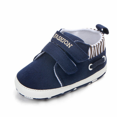 Pantofi pentru bebeluși nou-născuți pentru băieți Pantofi pentru cărucior cu talpă moale Pre-Walker Pantofi pentru bebeluși, primăvară/toamnă, pantofi din pânză, pantofi ocazionali