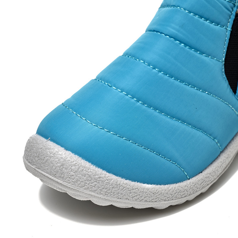 Žieminiai vaikiški kulkšnies batai vaikiški batai Patogūs slydimo vandeniui atsparūs viršutiniai lengvi berniukų batai mergaitėms 26-35 Dropshipping