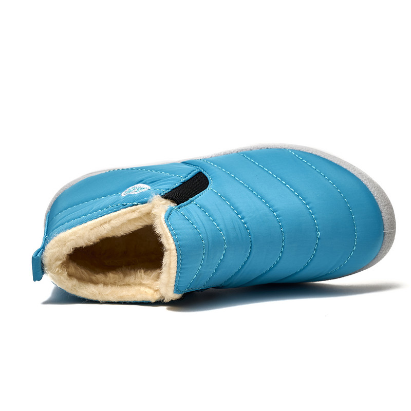 Žieminiai vaikiški kulkšnies batai vaikiški batai Patogūs slydimo vandeniui atsparūs viršutiniai lengvi berniukų batai mergaitėms 26-35 Dropshipping