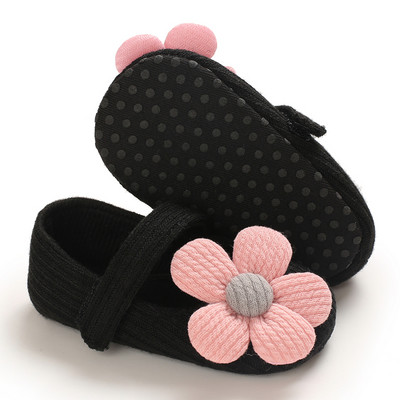 Cipele za novorođenčad, malu djecu, cipele za djevojčice, dječje krevetiće, princezine cvjetne mašne, dječje pamučne potplate, prve tenisice za hodanje 0-18 mjeseci