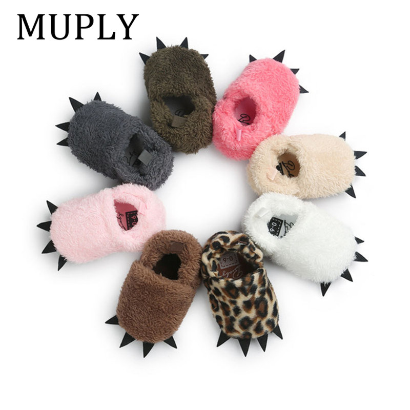 Super teplé papuče pre novorodencov MUPLY, zimné topánky do postieľky pre chlapcov a dievčatá, oblečenie pre prvé chodítka pre bábätká od 0 do 18 mesiacov
