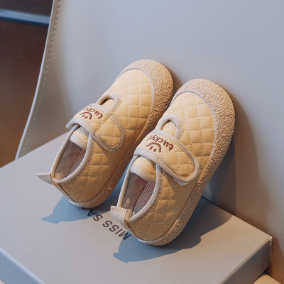 Παιδικά χειμωνιάτικα μποτάκια για το χιόνι Αγόρια ζεστά βαμβακερά παπούτσια με χοντρή γούνα για κορίτσια Αγελάδα Μυϊκά κοντά μπότες Baby Soft Princess παπούτσια