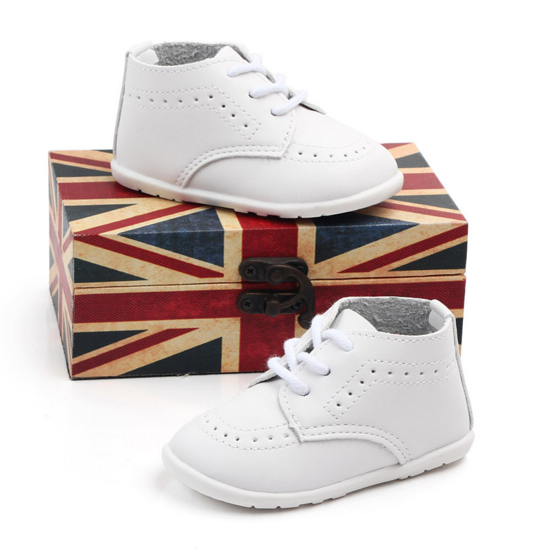 Nove dječje cipele Retro kožne cipele za dječake i djevojčice Dječji gumeni potplat Protuklizni prvi hodači Mokasine za novorođenčad Cipele za dječji krevetić