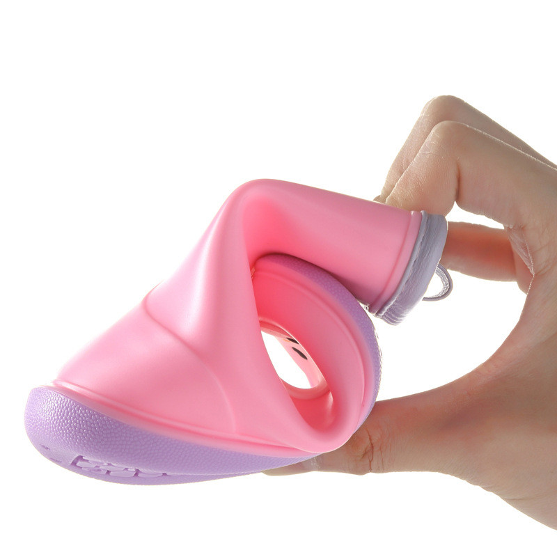 Sügistalvised Laste vihmasaapad soojad plüüsist veekindlad laste vihmajalatsid poisid tüdrukud beebi kummisaapad pehme PVC lumesaapad CSH789