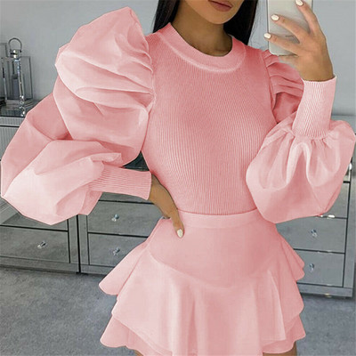 Dámske módne topy, slim fit ležérne košele s dlhým rukávom a elegantnou blúzkou, jednofarebné módne topy, kórejské módne oblečenie, jeseň