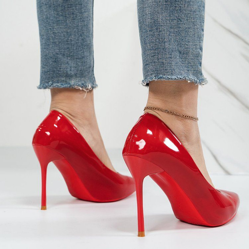 Női nyári lábbeli lehúzós Stilito cipők nőknek 2023 zöld szexi szuper magas sarkú, minőségi csúszásmentes alkalmi cipő egy ajánlatban