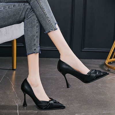 Dámska letná obuv Stilito na podpätku, lodičky pre ženy 2023, nevesta, svadobné topánky, špicatá špička, vysoké podpätky, výpredaj, trend E 39