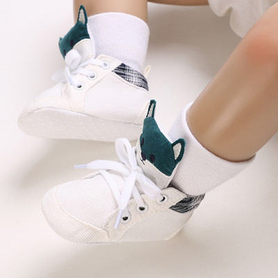 Nové jarné jesenné novorodenecké roztomilé dievčenské tenisky, športové topánky, mäkká podrážka, protišmykové detské topánky, prvé chodítka