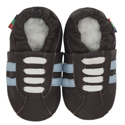 001Carozoo Pantofi pentru sugari Papuci pentru copii mici Piele moale din piele de oaie Bebeluși Băieți Primii pantofi pentru fete Pantofi pentru copii