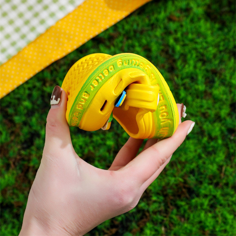 Záhradné plážové papuče Detské letné kreslené sandále s jaskynným otvorom, protišmykové sandále s mäkkou podrážkou, rýchloschnúce topánky