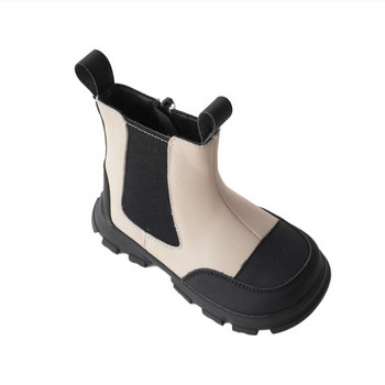 2023 Φθινοπωρινές χειμερινές παιδικές μπότες Plus Velvet ζεστές μπότες αστραγάλου Αντιολισθητικές αδιάβροχες παιδικές μπότες για κορίτσια για αγόρια Μπότες πλατφόρμας