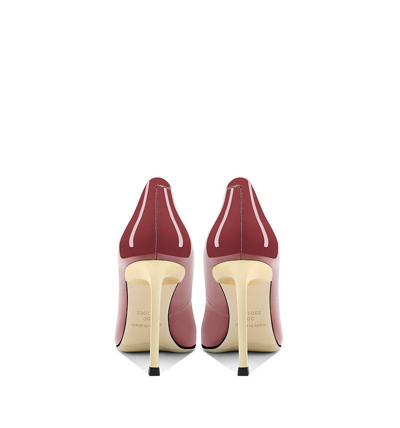 Női cipők, 2023 hegyes orrú női nyári lábbelik magas sarkú cipők Esküvői menyasszonyi cipő sarkú piros, elegáns pont divat E