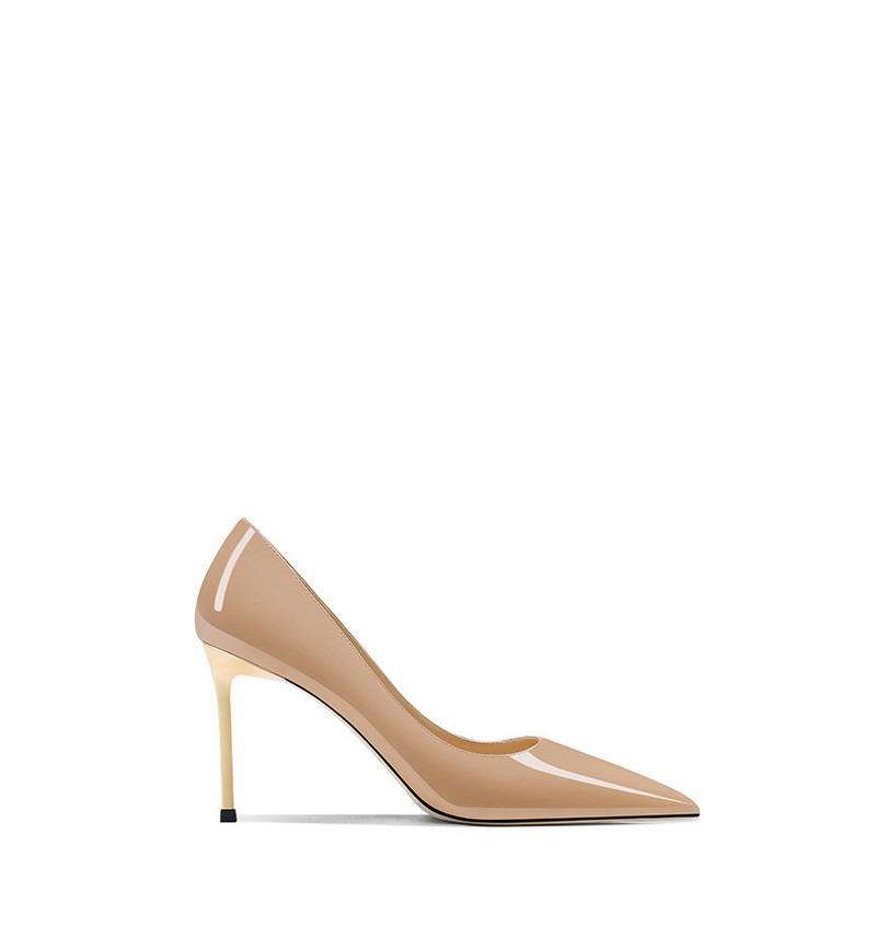 Női cipők, 2023 hegyes orrú női nyári lábbelik magas sarkú cipők Esküvői menyasszonyi cipő sarkú piros, elegáns pont divat E