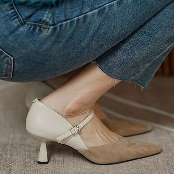 Παπούτσια για γυναίκες 2023 Άνετα και κομψά γυναικεία καλοκαιρινά παπούτσια Γραφείο με τακούνι Stilito Pumps Ψηλοτάκουνα Επίσημη προσφορά